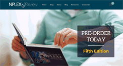 Desktop Screenshot of nplexreview.com
